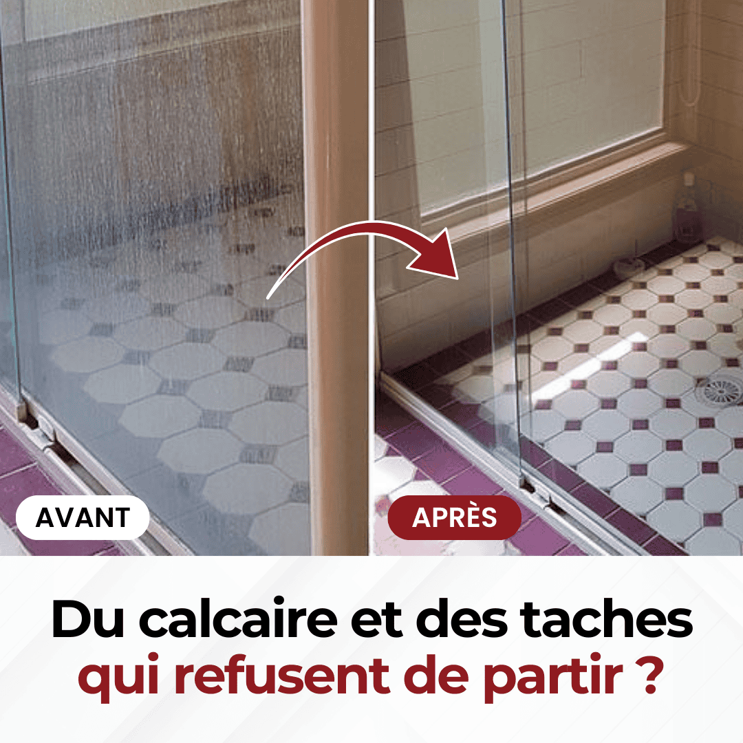 Kit Essentiel 2 en 1 – Nettoyage et Détartrage de la Douche